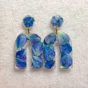 Hydrangea Arch Earrings